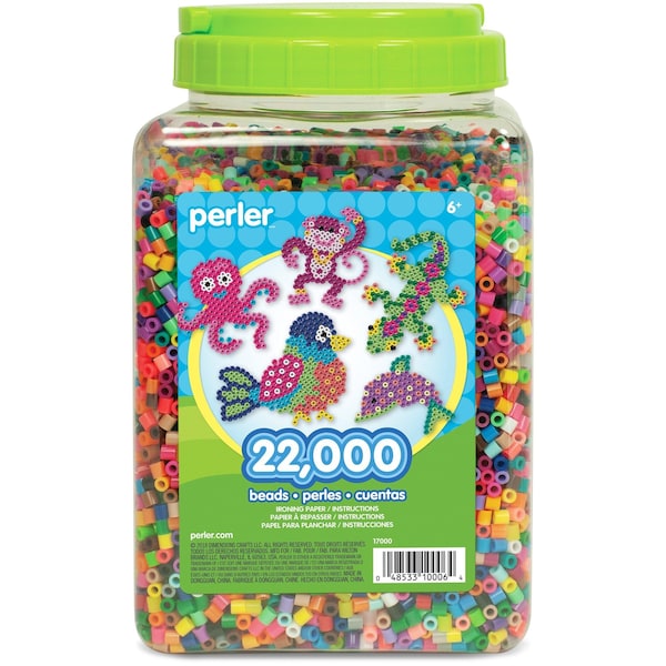 Perler Multi-Mix Fuse Beads Jar, Pack of 22000 17000 - main